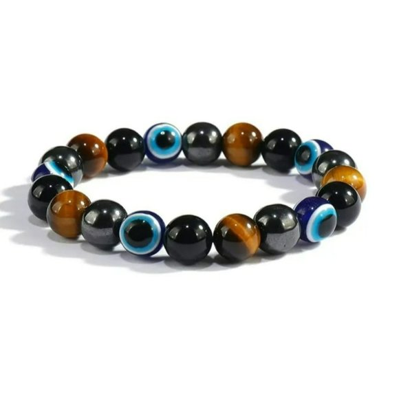 Happiness and Protection Other - NWT - Crystal Healing Bracelet (SKU 0042)